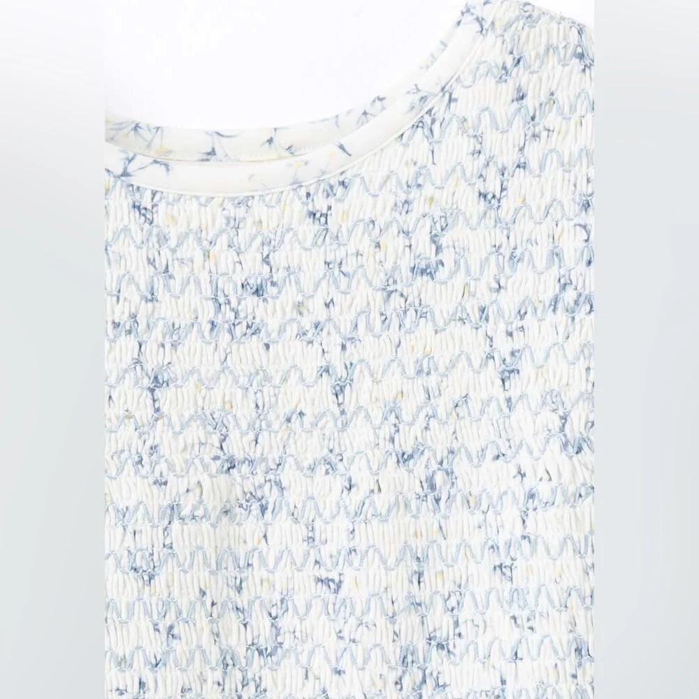 Matilda Jane Enchanted Garden Hilton Head Floral-print Navy Smocked Size XS - Picture 4 of 5